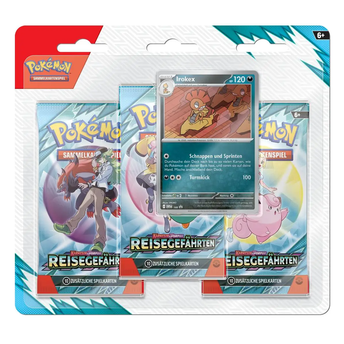Karmesin & Purpur - Reisegefährten 3-Pack Blister DE