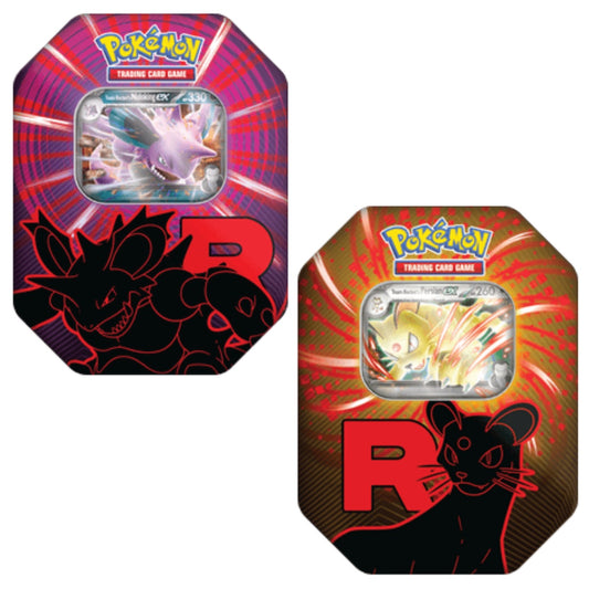 Karmesin & Purpur - Team Rocket Tin