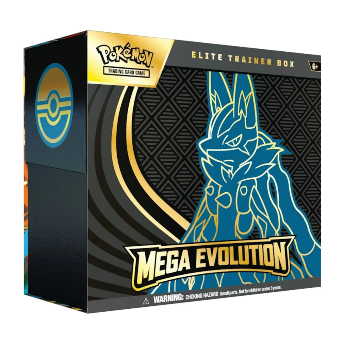Mega Entwicklung Lucario Top-Trainer-Box DE/EN