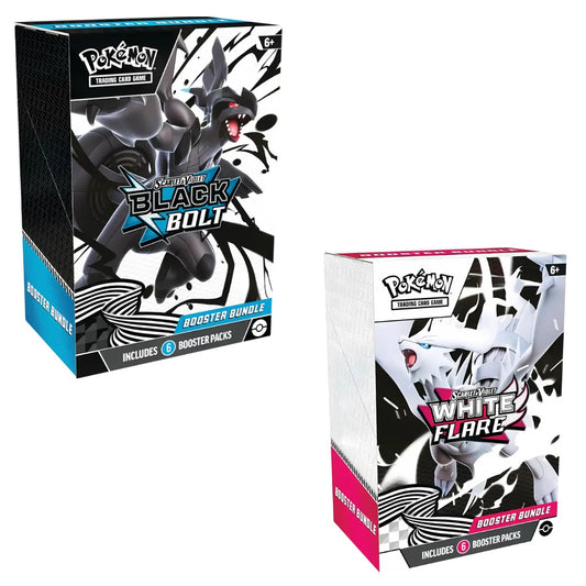Karmesin & Purpur - Black Bolt / White Flare Boosterbundle ENG