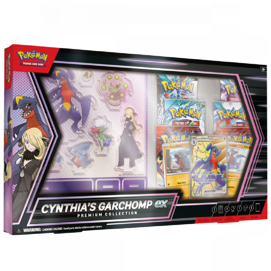 Karmesin & Purpur - Cynthia's Garchomp EX Premium Collection ENG