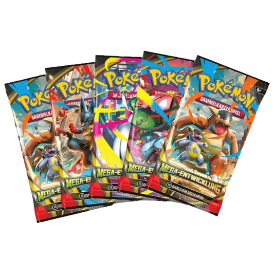 5x Mega Entwicklung Booster DE
